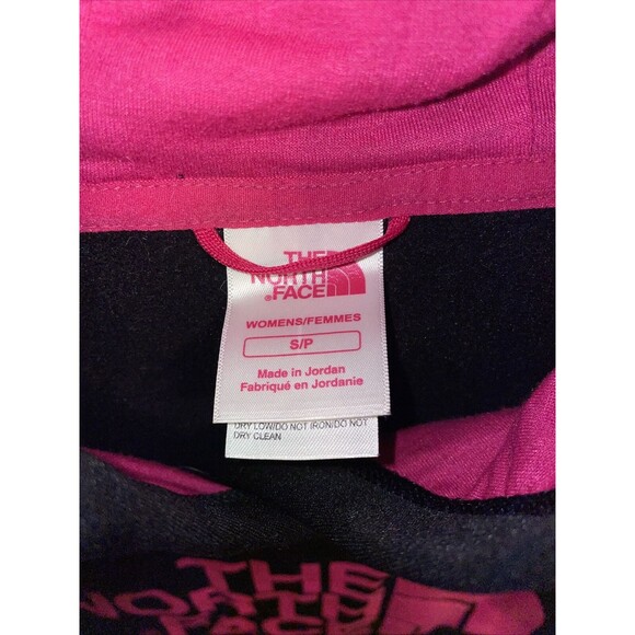 The North Face Athletic Hoodie Women’s Size Small Black Pink Pullover Long Slv - Picture 2 of 14